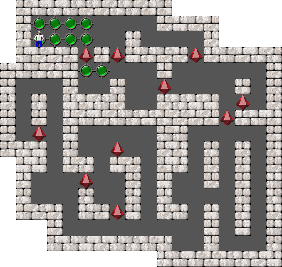 Sokoban Alberto Garcia Arranged level 146